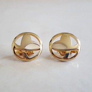 Jones NY Gold-Tone Clip On Earrings